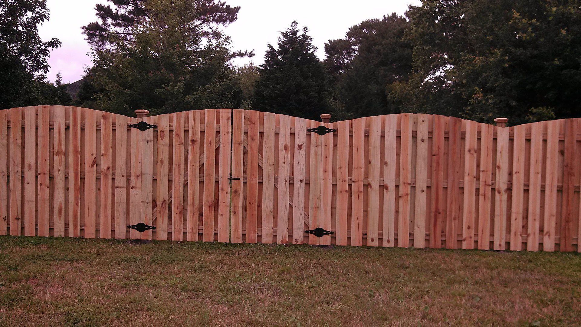 Wooden Fence Gate — Wilmington,  NC — J & J Fence