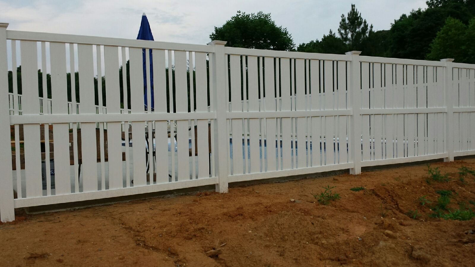 Vinyl Pool Fence — Wilmington,  NC — J & J Fence