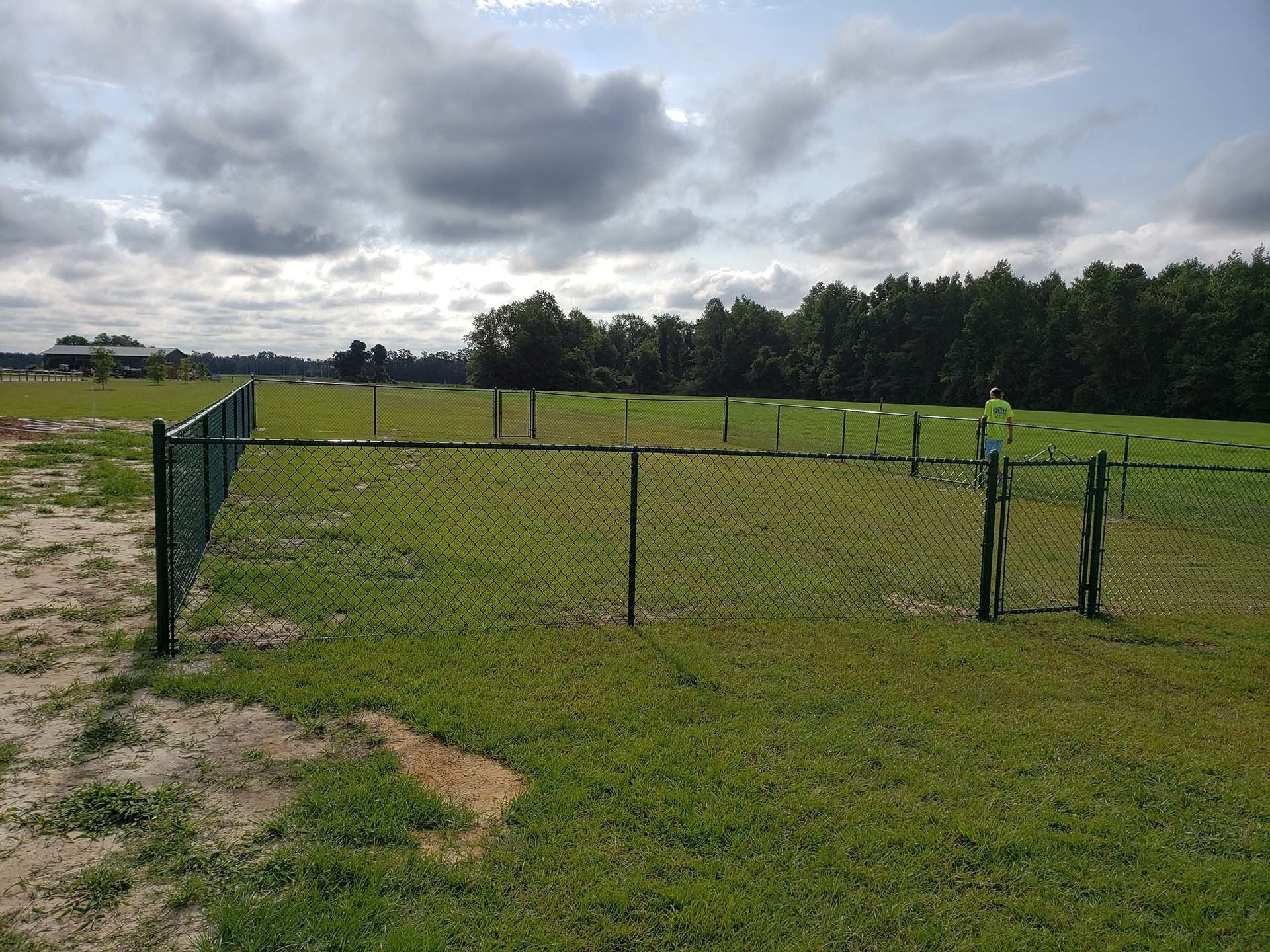 Small Fence With Gate — Wilmington,  NC — J & J Fence