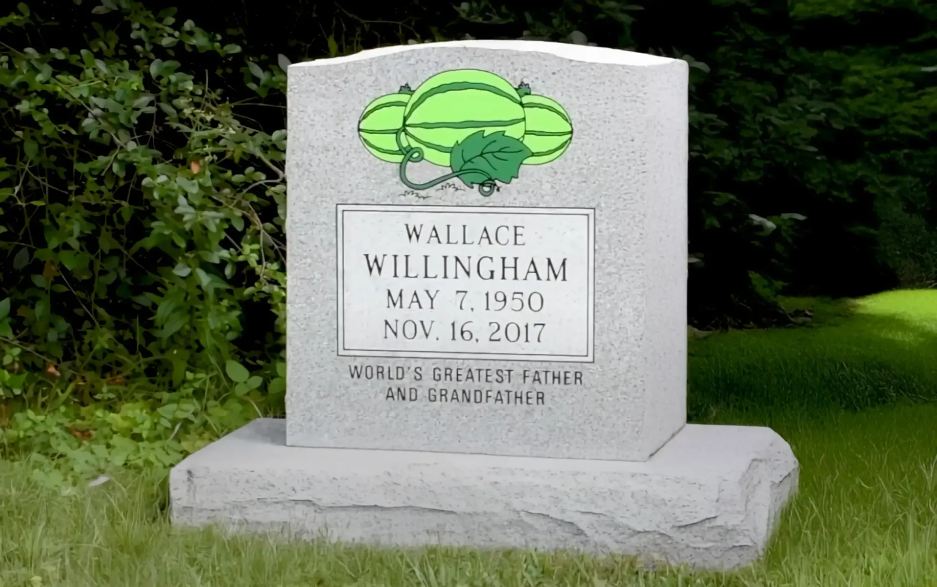 Headstone with Unique Design