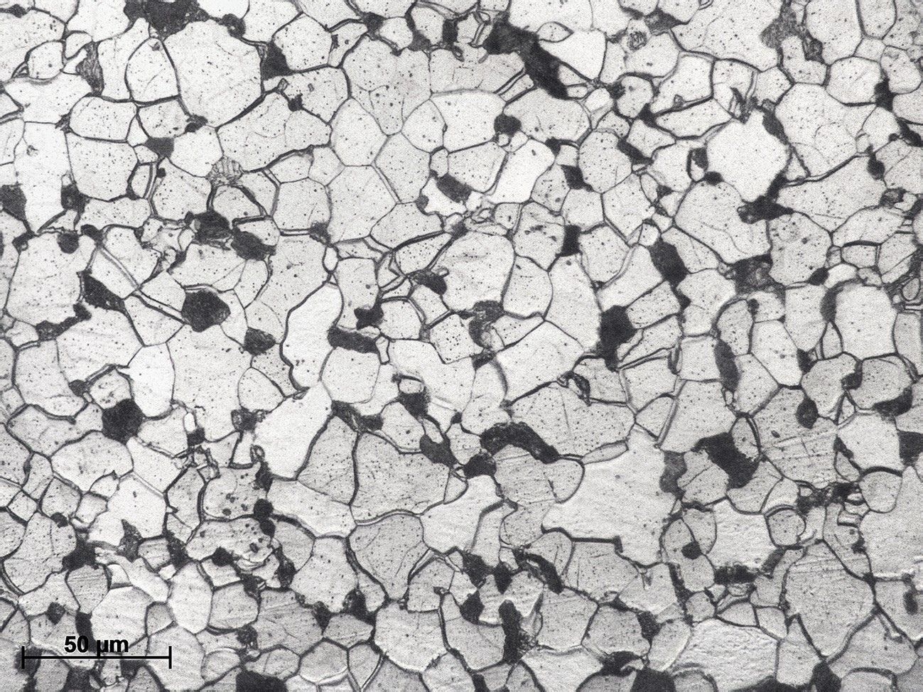 un primer plano de una pieza de metal bajo un microscopio.