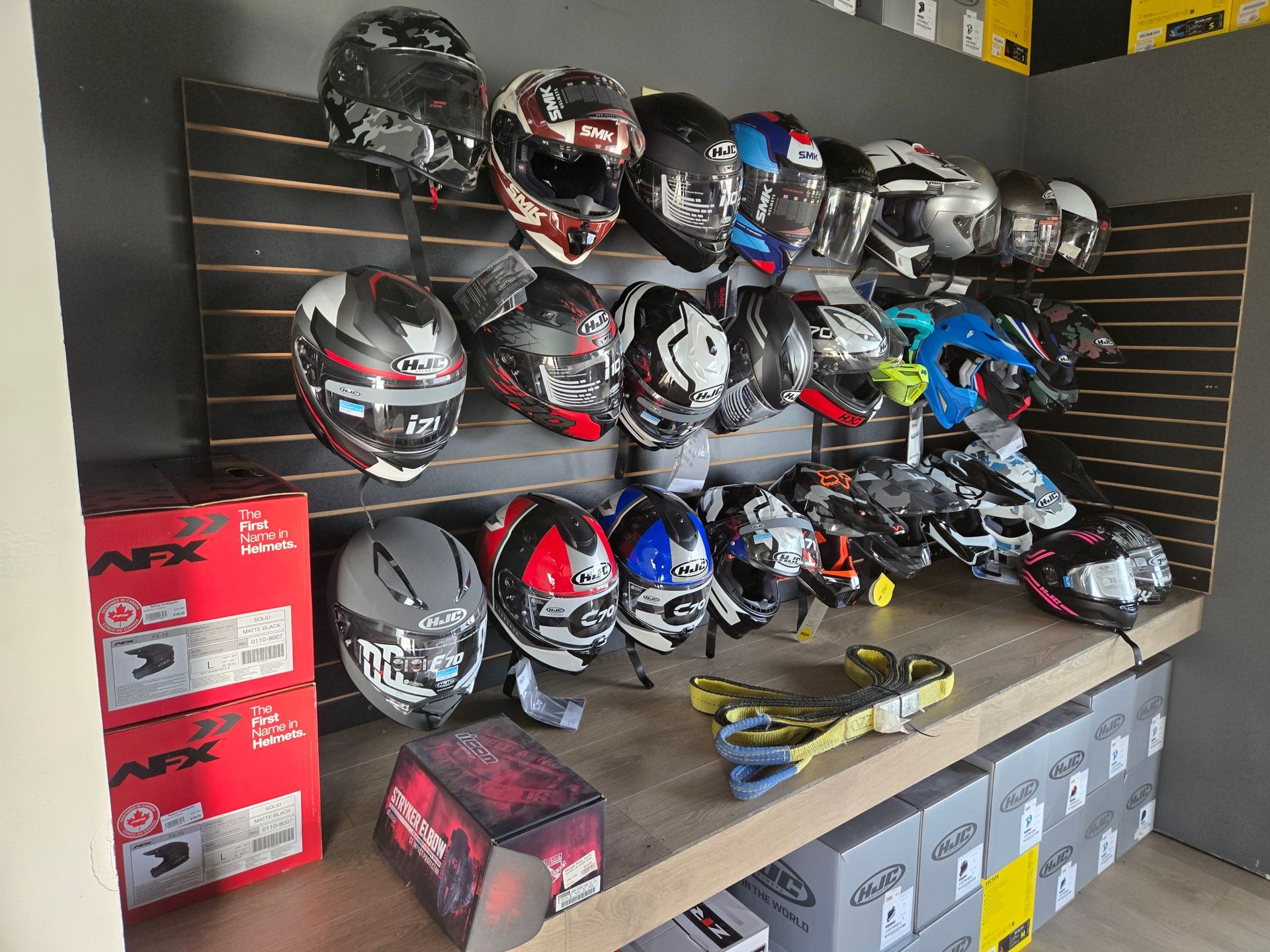 Variety of Helmets