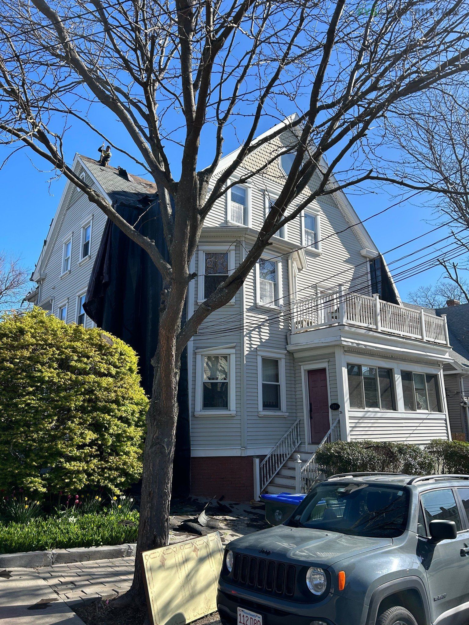 Roof installation by South Kingstown roofers