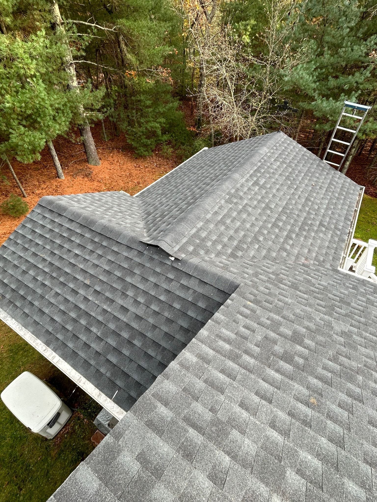 Finished roof replacement on South Kingstown, RI house