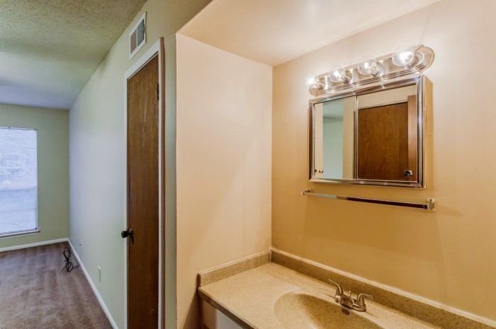 Sink in Pine Highland Apartment Homes