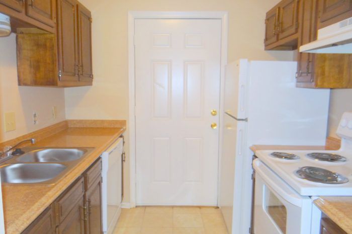 Kitchen in Heritage Apartments