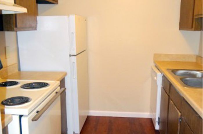Kitchen in Tanglewood Apartments