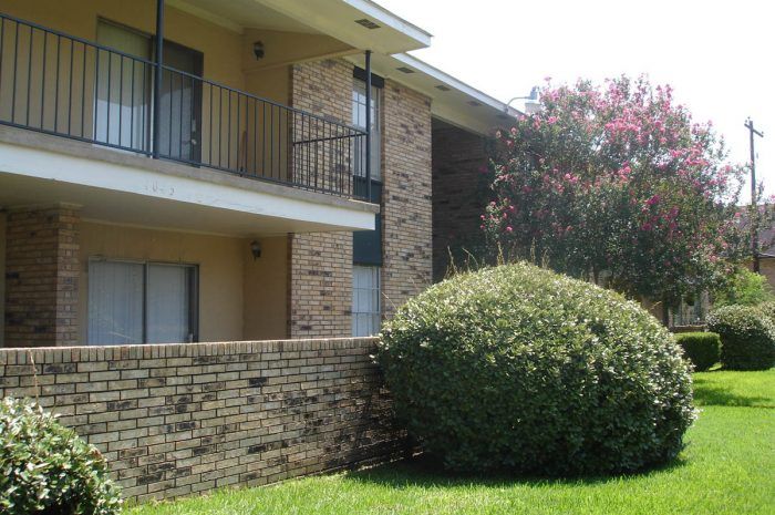 Exterior of Trafalgar Apartments