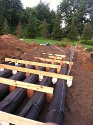Installation of Multiple Septic Pipe Lines — Palmyra, NY — Zinks Septic Solutions, LLC