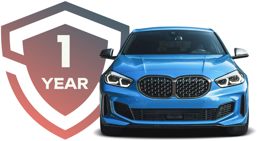 Blue car with 1 year warranty | Euro Speed Werks