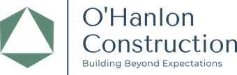 CLE Remodeling Co. A logo for o 'hanlon construction building beyond expectations