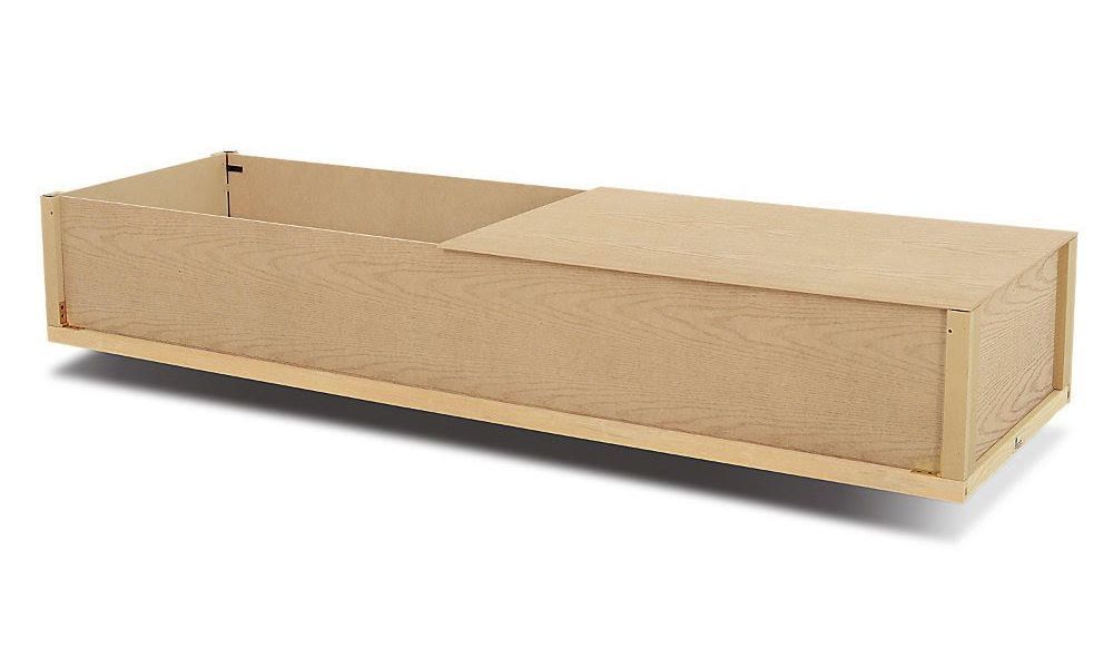 Wooden cremation casket