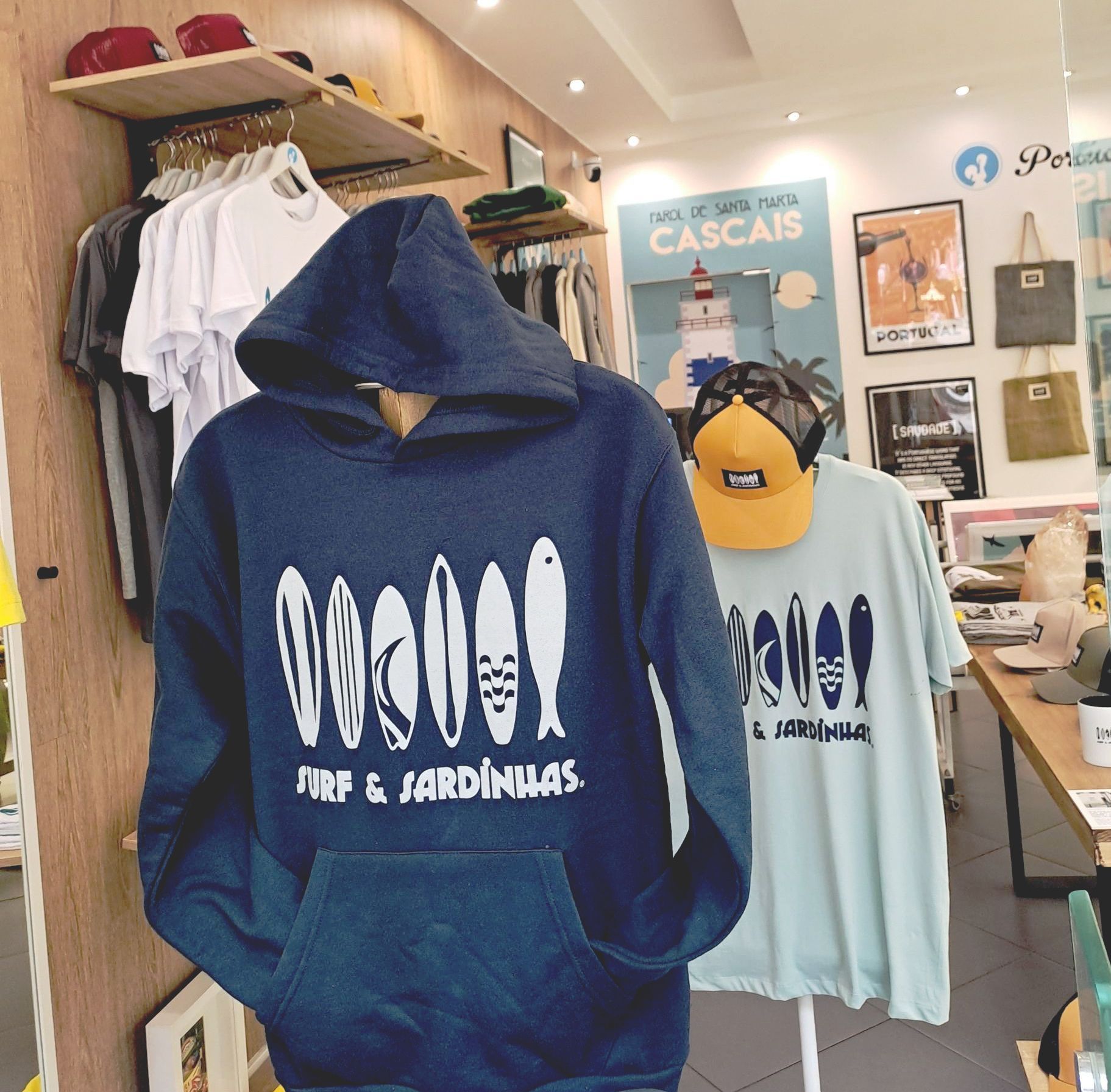 Surf & Sardinhas surfwear clothing Cascais