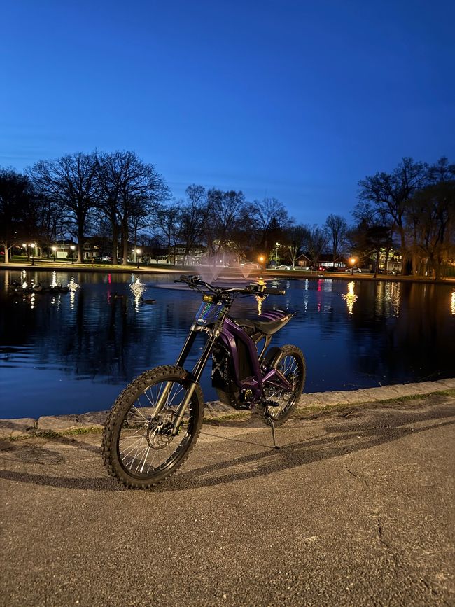 One of our cleanest e-bike jobs.