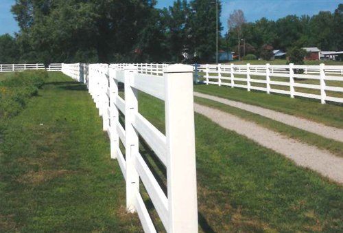 Vinyl Farm Fencing in Burlington, Elon, Graham, & Mebane, NC | Alamance Fence Co Inc