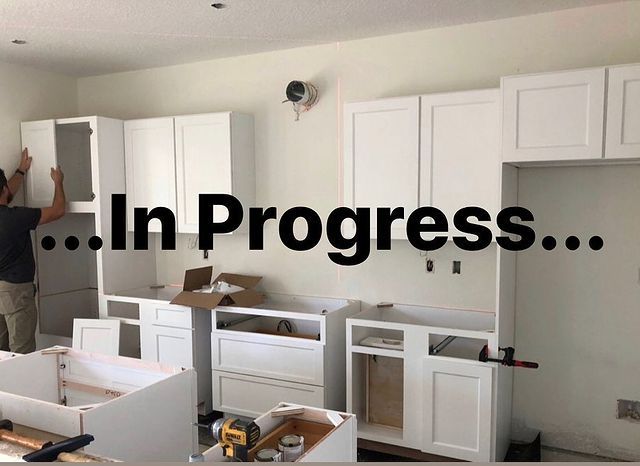 Kitchen Remodeling In Progress — Jacksonville, FL — Triton Roofing and Restoration