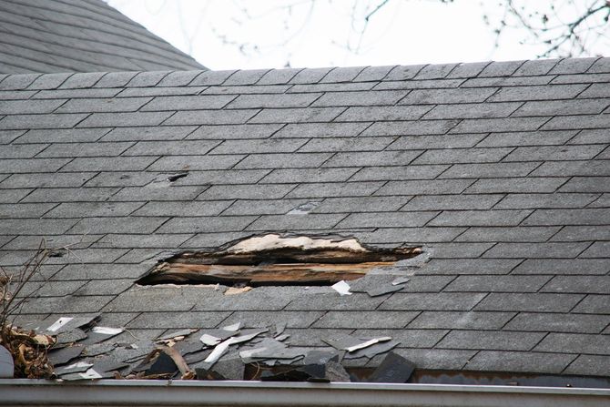 Damaged Roof — Jacksonville, FL — Triton Roofing and Restoration