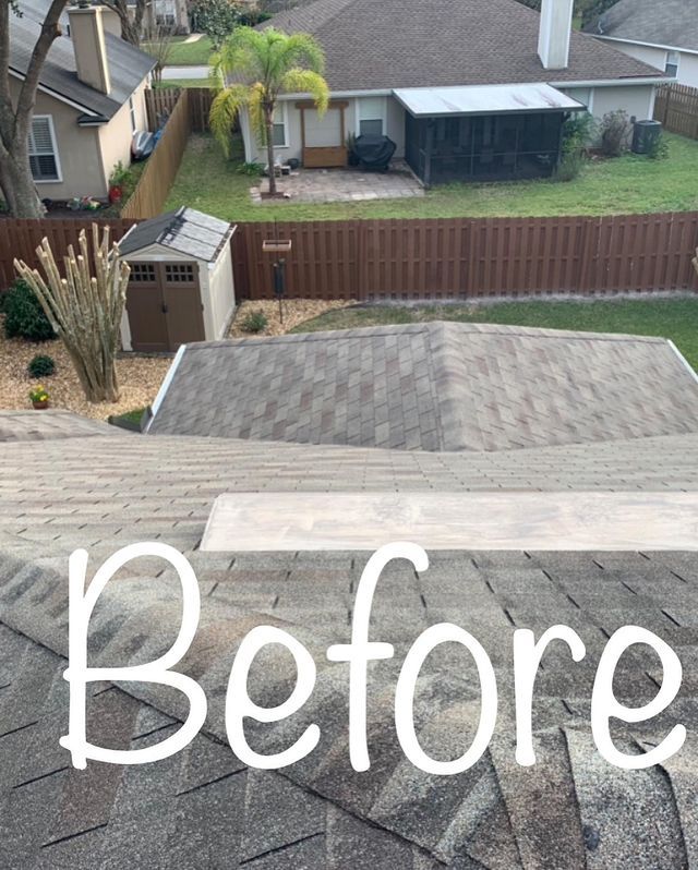 Residential House Roof Top View — Jacksonville, FL — Triton Roofing and Restoration