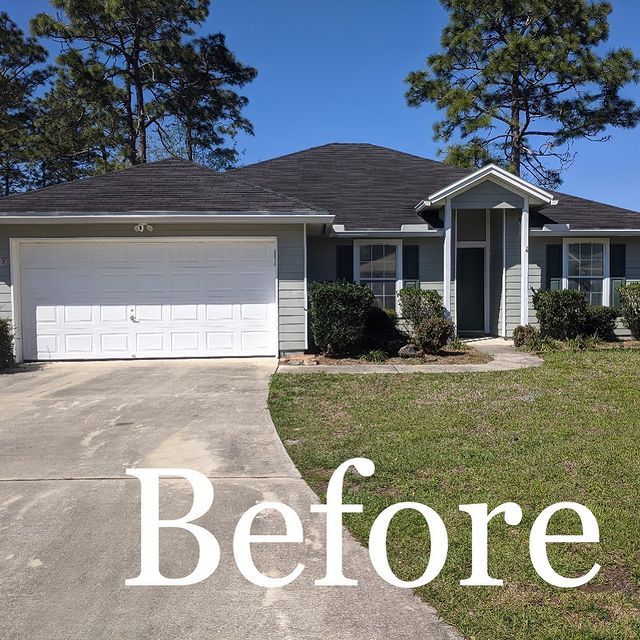 Residential House With Garage — Jacksonville, FL — Triton Roofing and Restoration