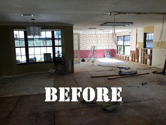 Before Home Interior Remodeling — Jacksonville, FL — Triton Roofing and Restoration