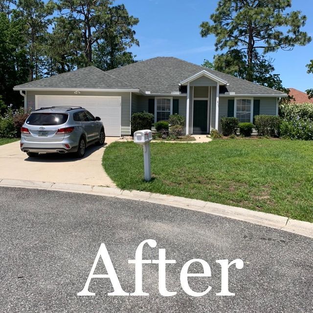 Residential House And Parked Car — Jacksonville, FL — Triton Roofing and Restoration