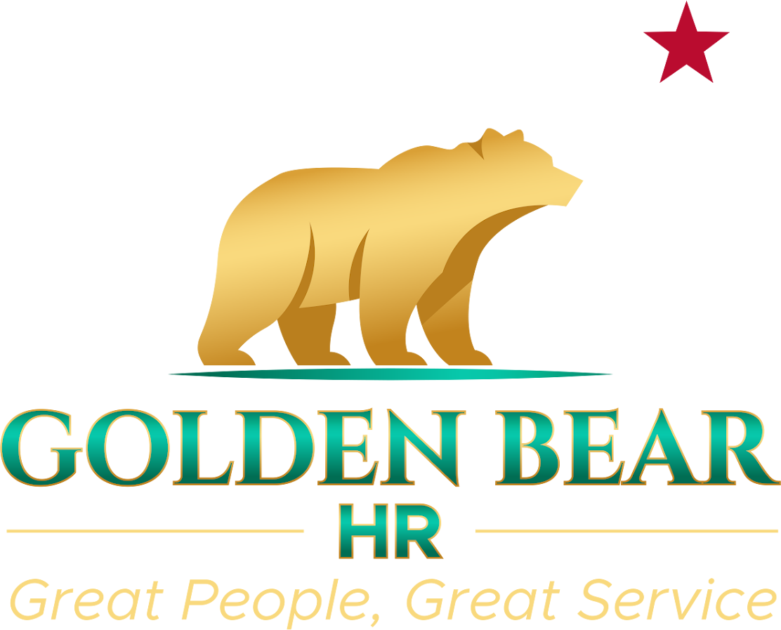 Golden bear logo with a gold bear, red star, and 