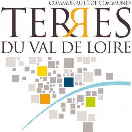 A logo for the communauté de communes teres du val de loire