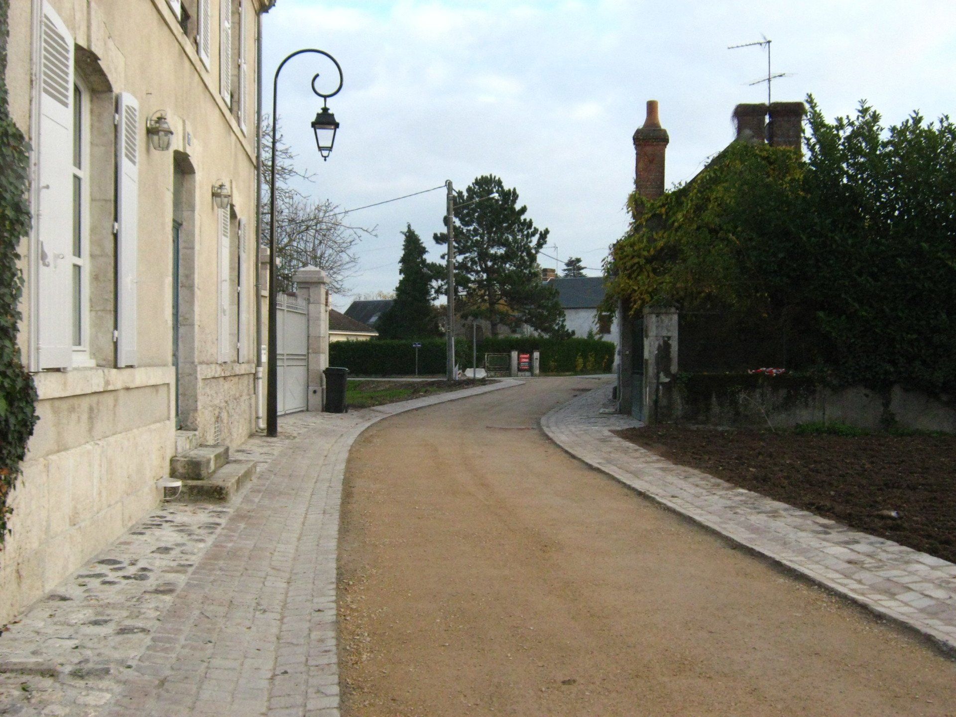 Aménagement de voirie rue du cloitre et des abords de la basilique Cléry Saint André