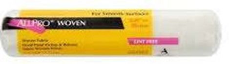 White and yellow paint roller with 