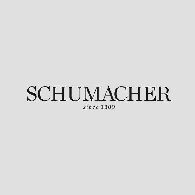 Schumacher logo with text "SCHUMACHER" and "since 1889" on a gray background.