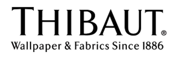 Logo for Thibaut, a provider of wallpaper and fabrics since 1886.