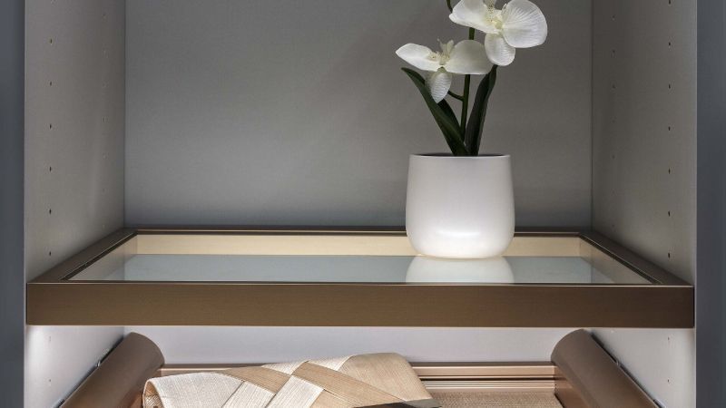 LED Glass Shelves