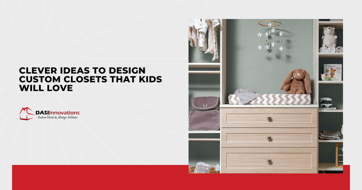 Clever Ideas to Design Custom Closets That Kids Will Love