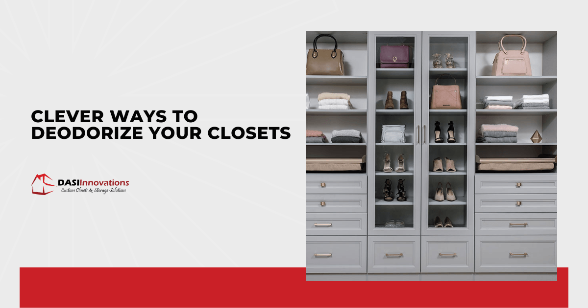 Clever Ways to Deodorize Your Closets