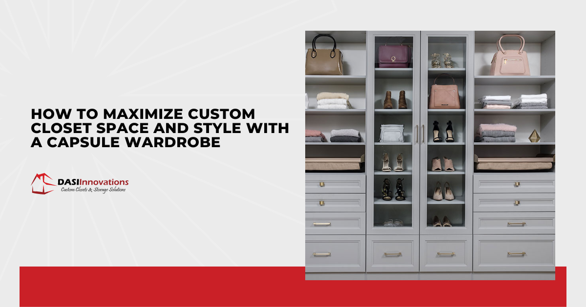 How to Maximize Custom Closet Space and Style With a Capsule Wardrobe