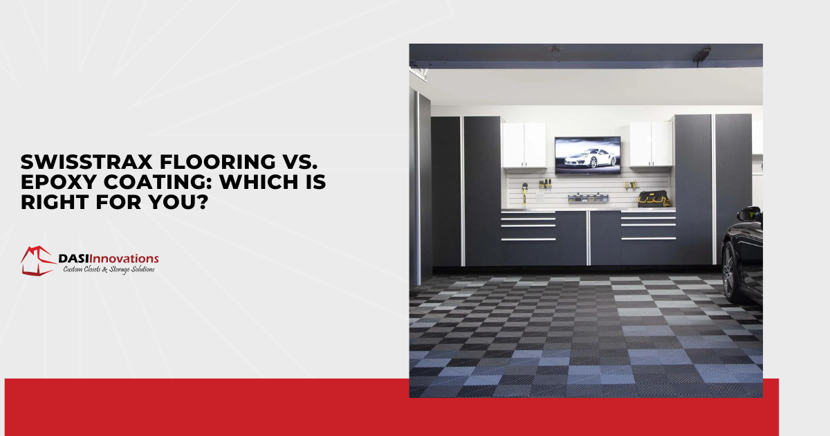 Swisstrax Flooring vs. Epoxy Coating: Which Is Right for You?
