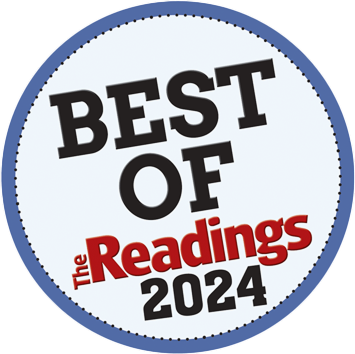 A Icon sticker that says best of the readings 2024