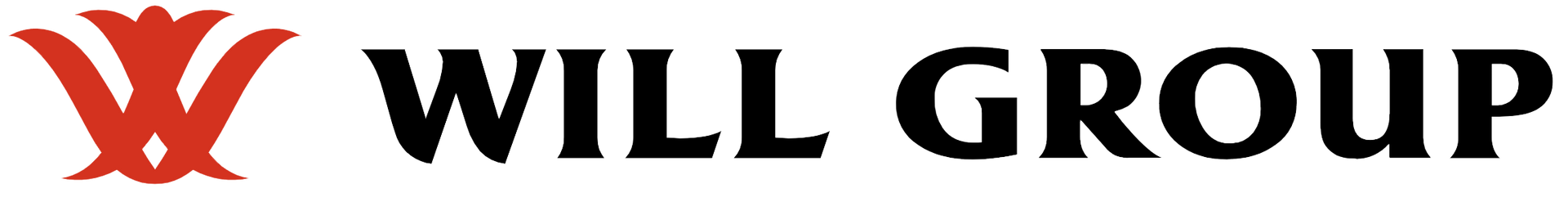 Red floral emblem, black