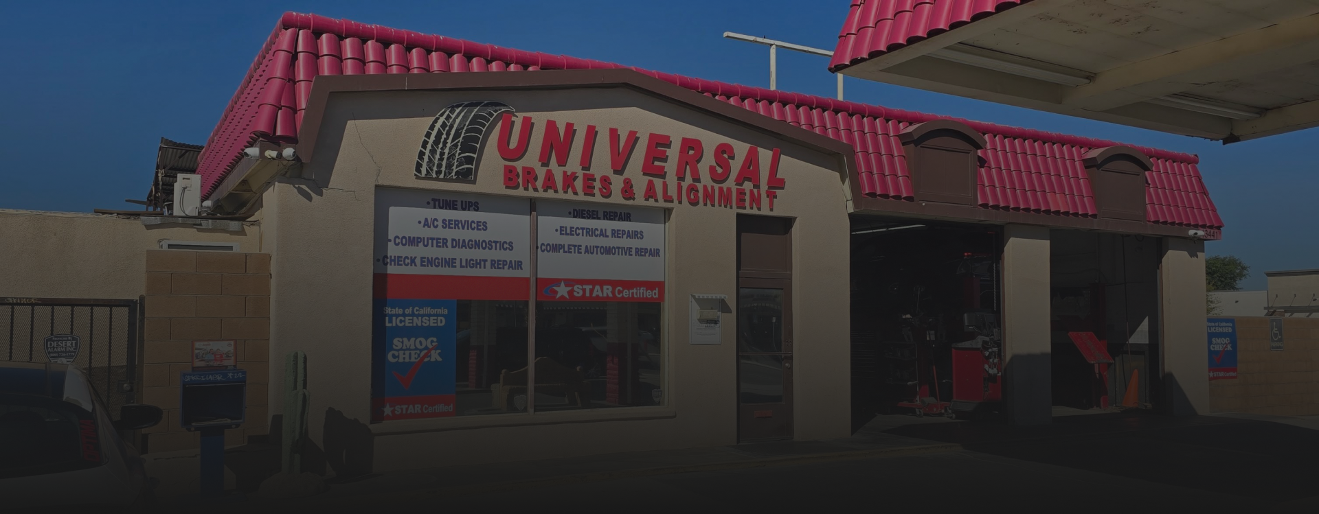Universal Brakes & Alignment Building | Universal Brakes & Alignment