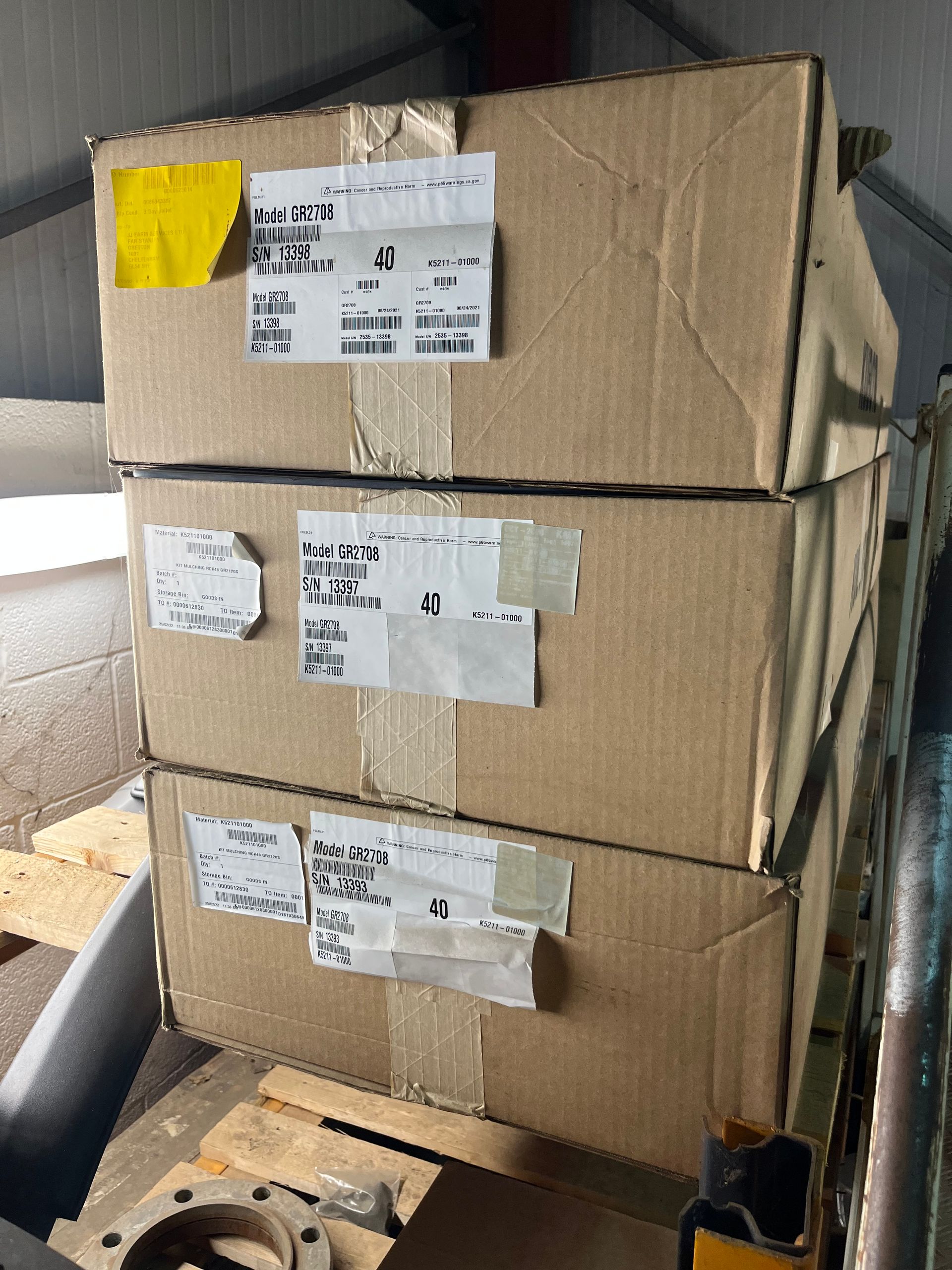 Kubota GR2120S Mulching Kit