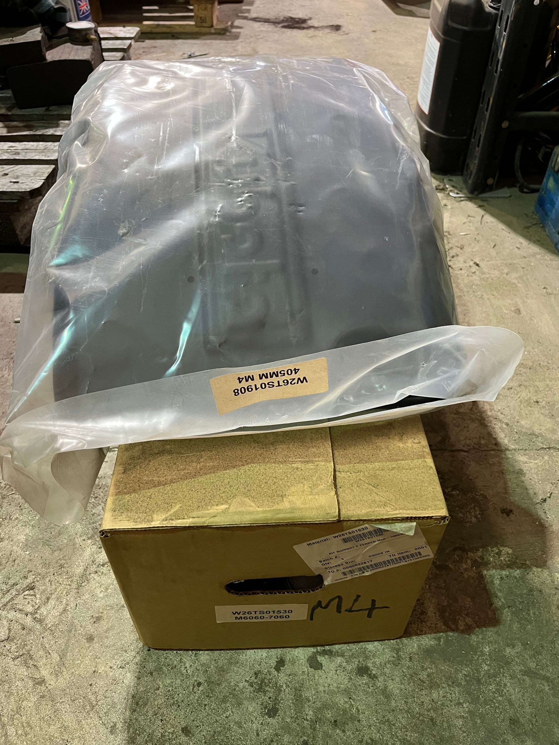 Kubota M4 Front Mudguards