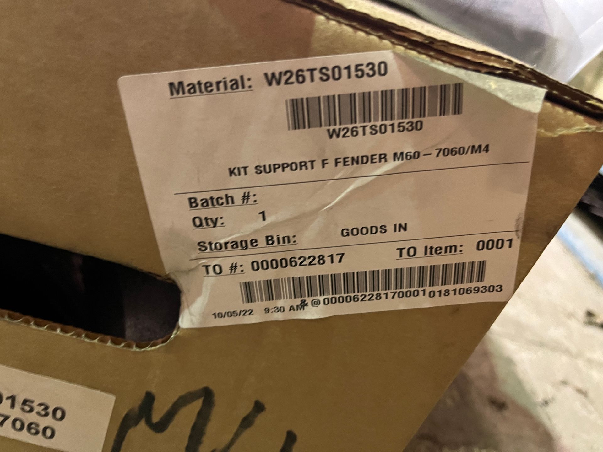 Kubota M4 Front Mudguards