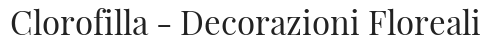 Logo_Clorofilla - Decorazioni Floreali