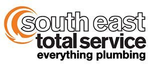 The logo for south east total service everything plumbing.