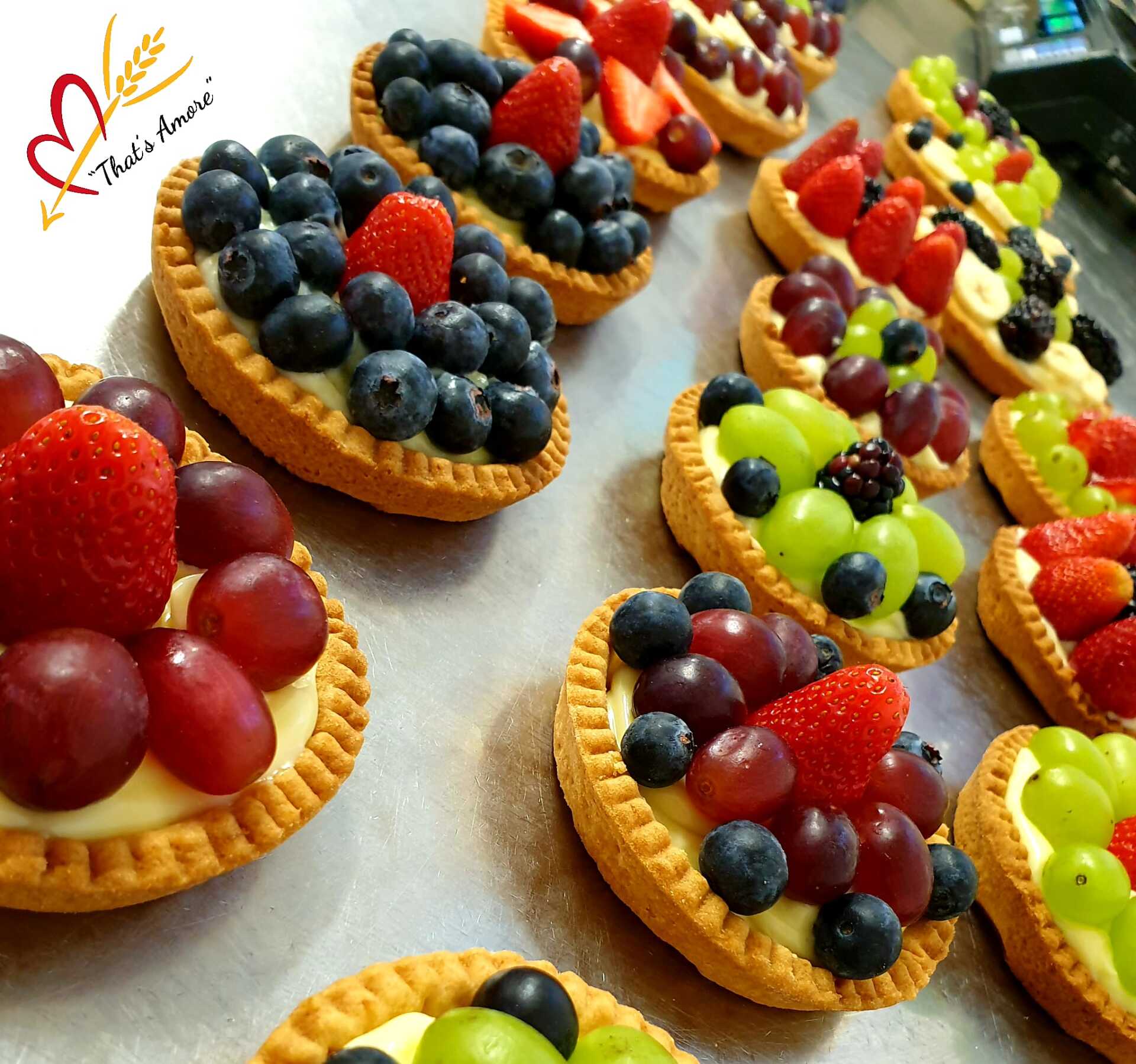 ampia scelta di prodotti di pasticceria