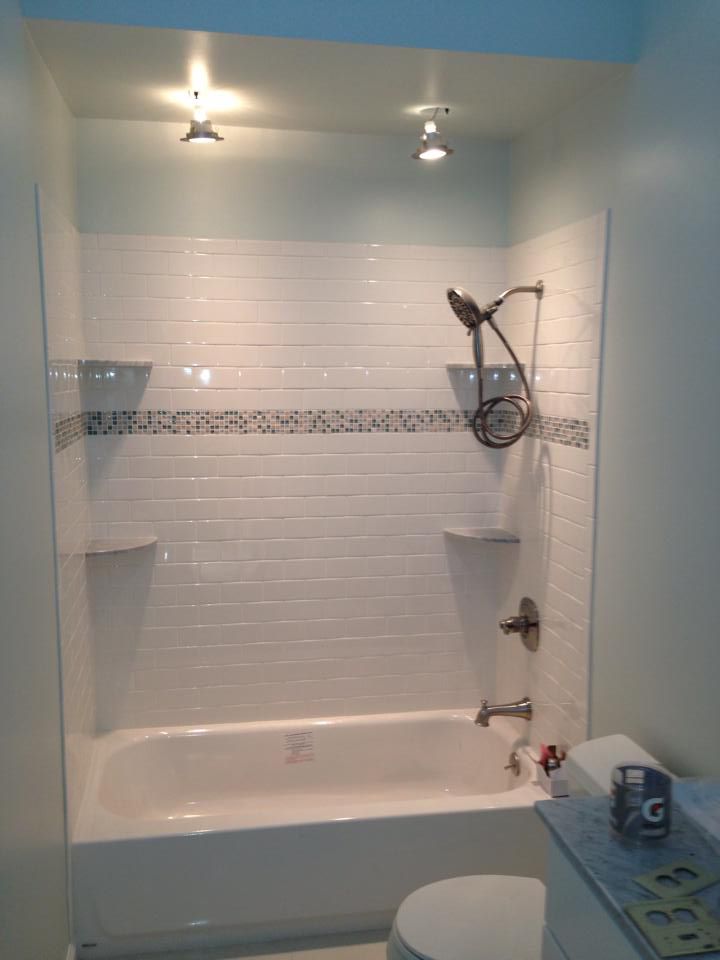 Installed Bathtub — Wilmington, DE — Valdez Building And Remodeling