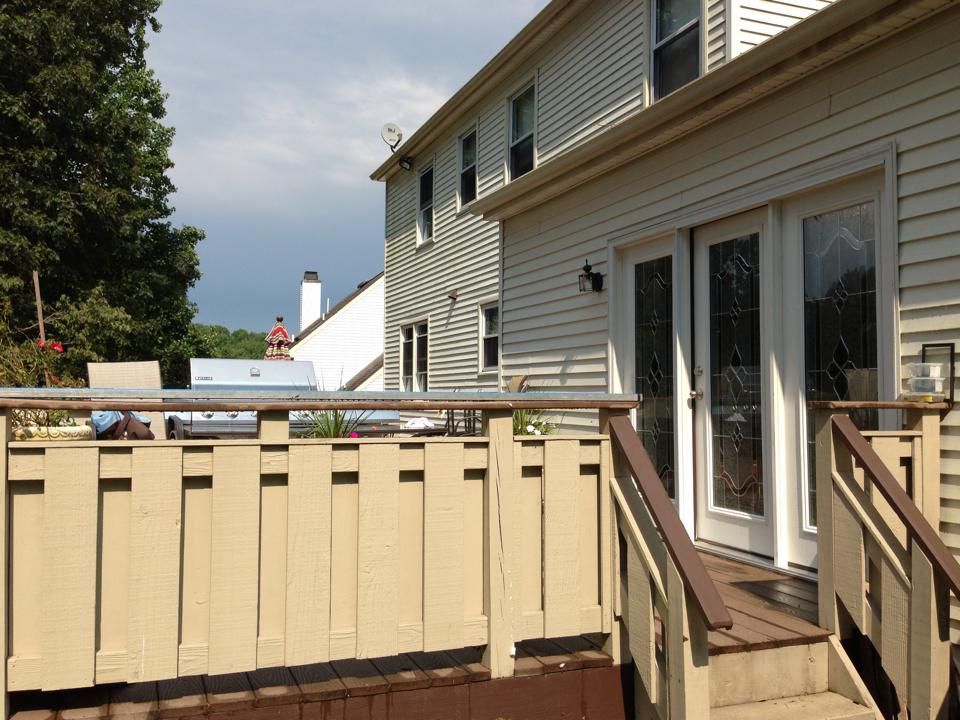 Installed Wooden Deck — Wilmington, DE — Valdez Building And Remodeling