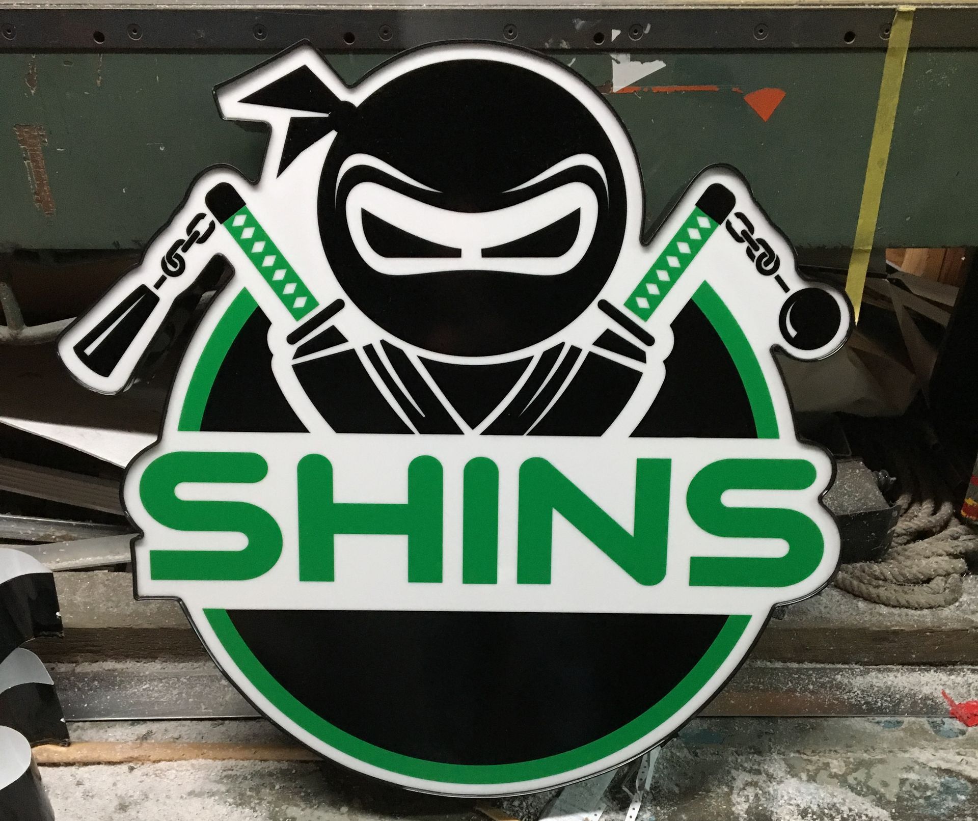 channel letter sign logo by dezant signs