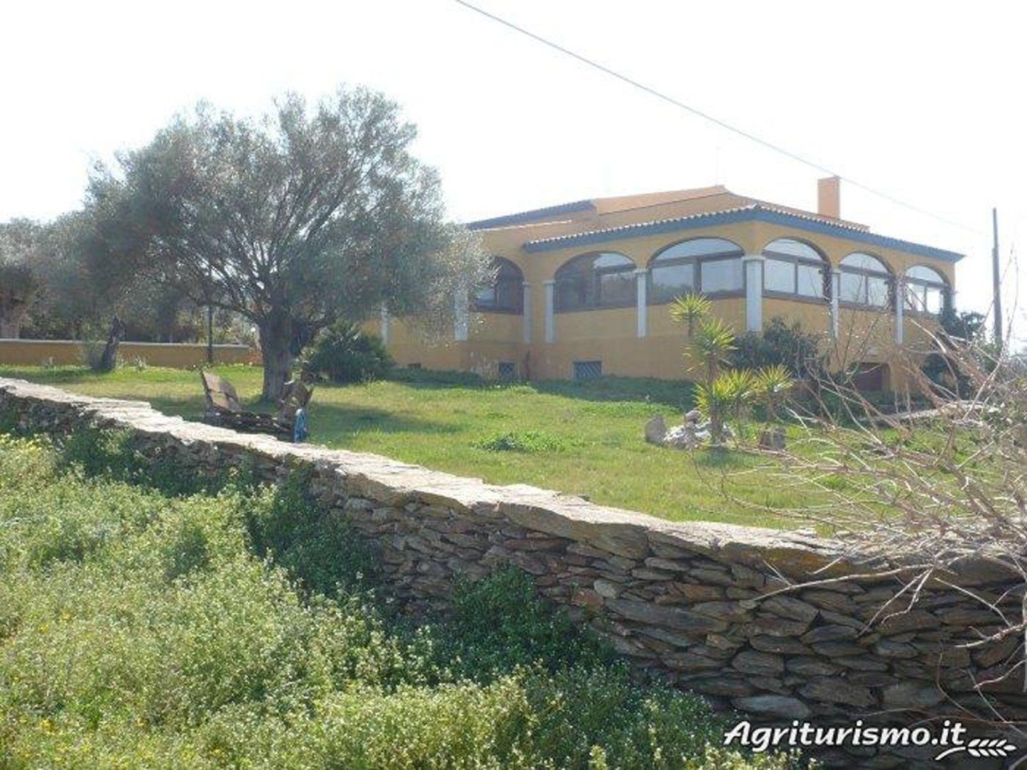 esterno dell'agriturismo Manasi