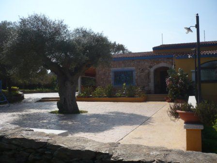 esterno dell'agriturismo Manasi